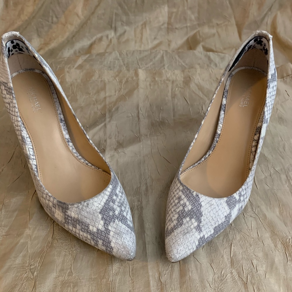 Michael Kors.python heels